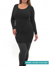 Load image into Gallery viewer, Extended Fit Long Sleeve Dress

