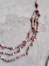 Load image into Gallery viewer, Red Rock Layered Necklace
