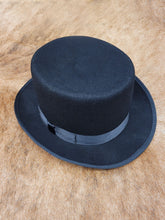 Load image into Gallery viewer, Men&#39;s Formal Black Felt Top Hat
