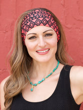 Load image into Gallery viewer, The Bandeau - Grenadine Aztec
