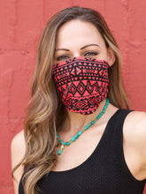 Load image into Gallery viewer, The Bandeau - Grenadine Aztec
